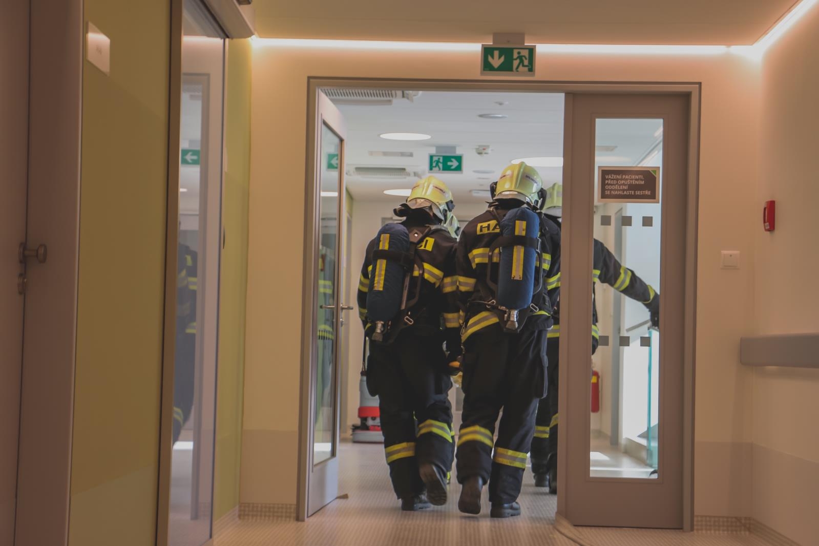FN Olomouc - Evakuace 2018 zdroj foto: HZS OLK