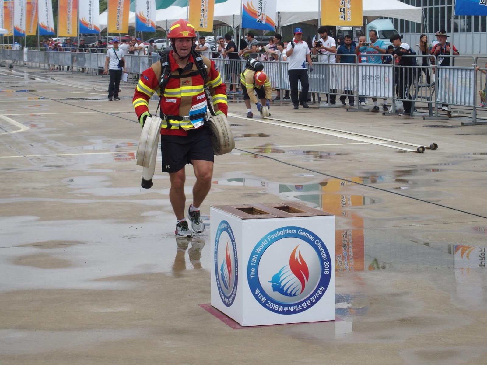 Česká reprezentace na Světových hasičských her v Jižní Koreji zdroj foto: GŘ HZS ČR