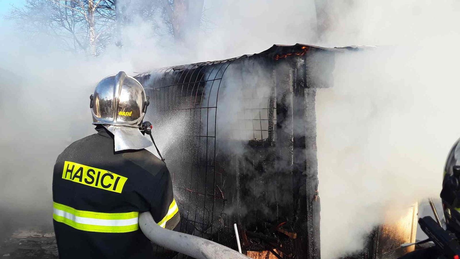Žulová - zásah hasičů zdroj foto: HZS Olk.