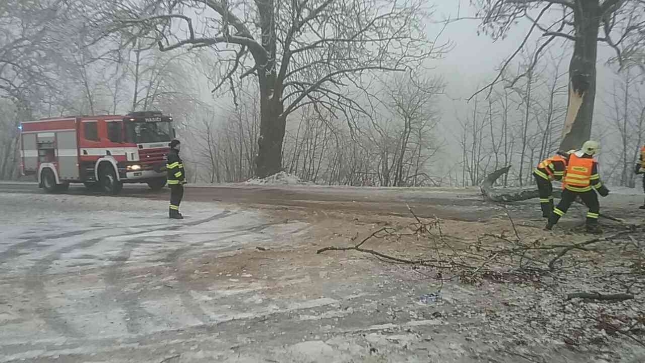 Šumpersko - zásah hasičů zdroj foto: HZS OLK