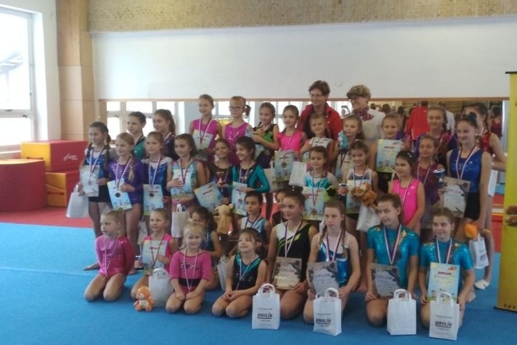Oddíl šumperské sportovní gymnastiky soutěžil v Bruntále zdroj foto: oddíl TJ Šumperk