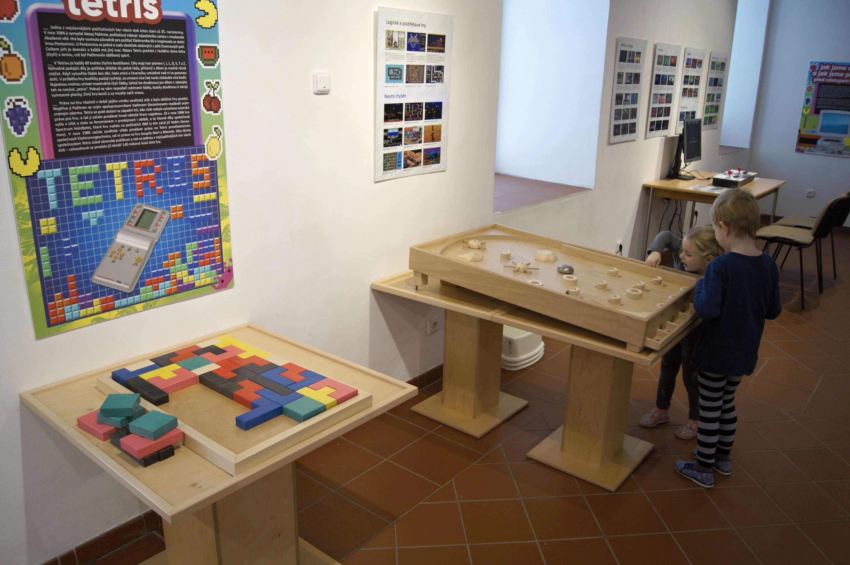 Výstava Retrogaming v šumperském Muzejíčku zdroj foto: VMŠ