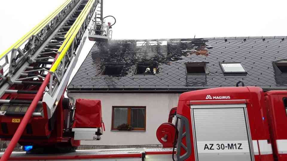 Dalov zásah hasičů zdroj foto: HZS OLK