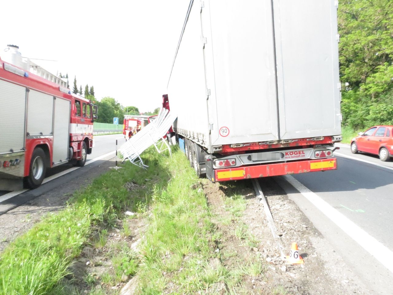 dopravní nehoda v Mohelnici zdroj foto: PČR
