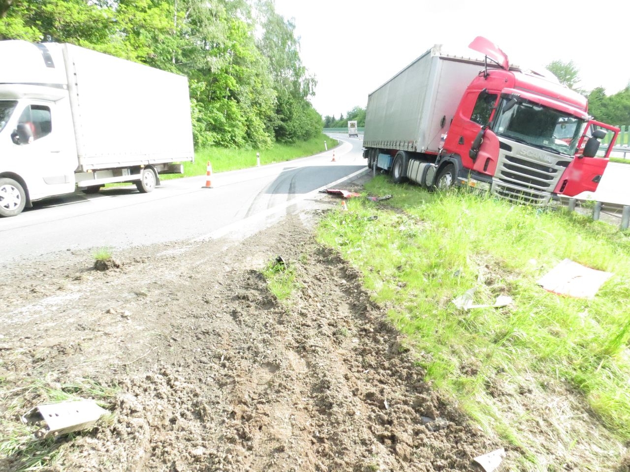 dopravní nehoda v Mohelnici zdroj foto: PČR