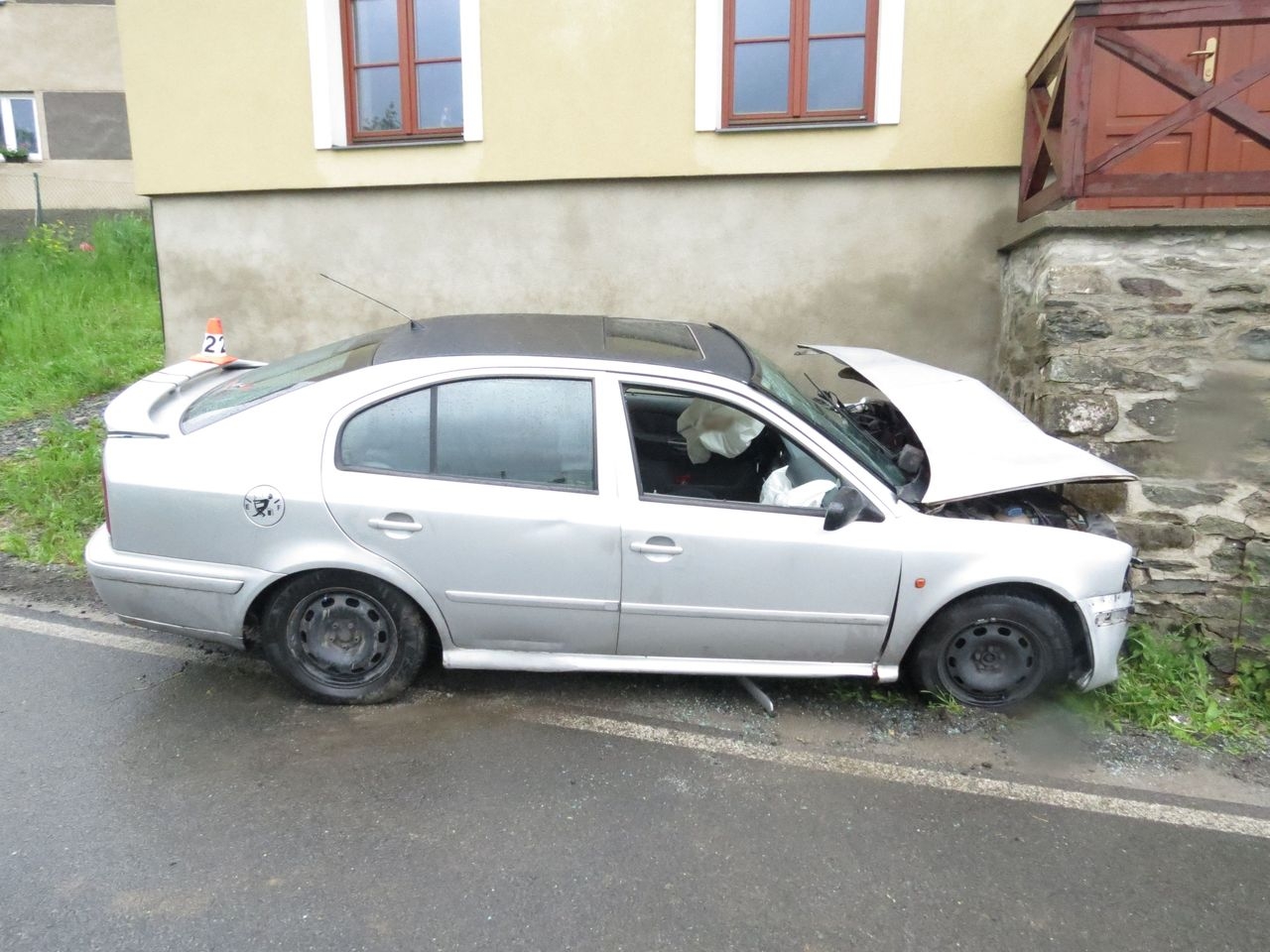 havárie vozidla v Mladoňově zdroj foto: PČR