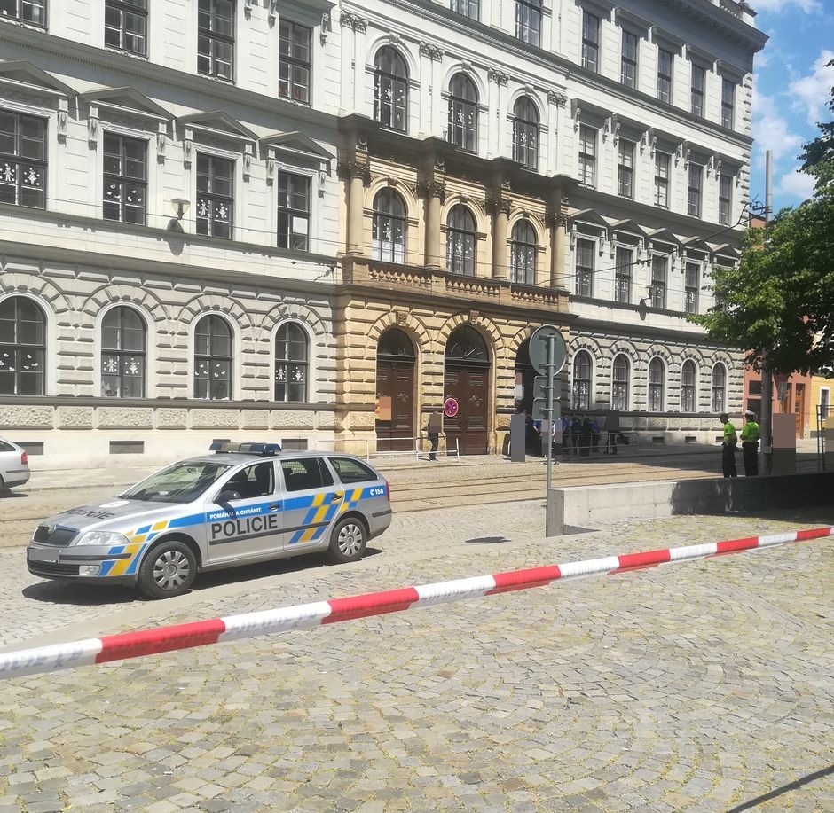 Olomouc - mimořádné bezpečnostní opatření zdroj foto: PČR