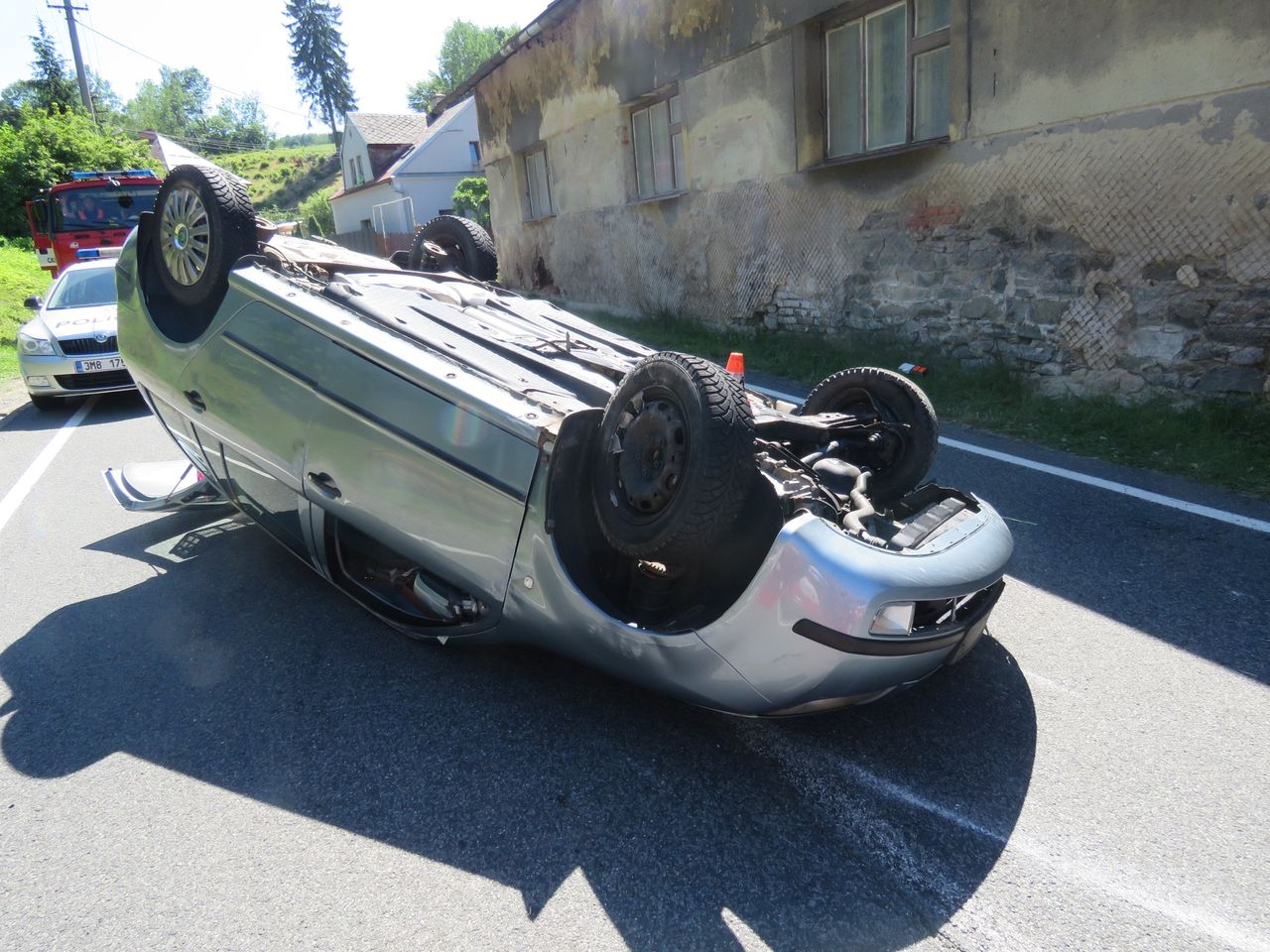 havárie vozidla v Kopřivné zdroj foto: PČR