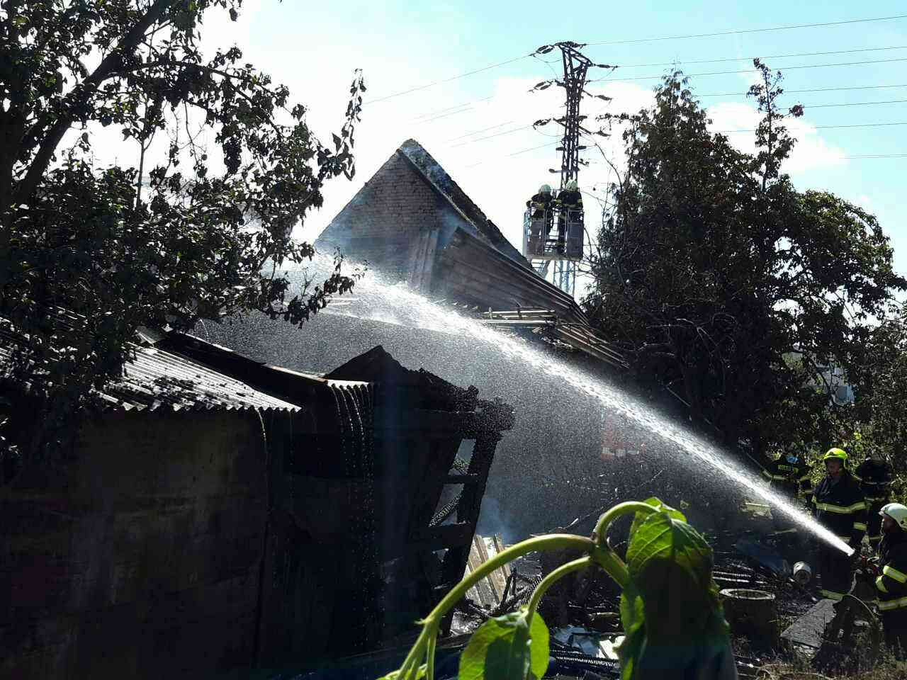 likvidace požáru v Mohelnici zdroj foto: HZS OLK