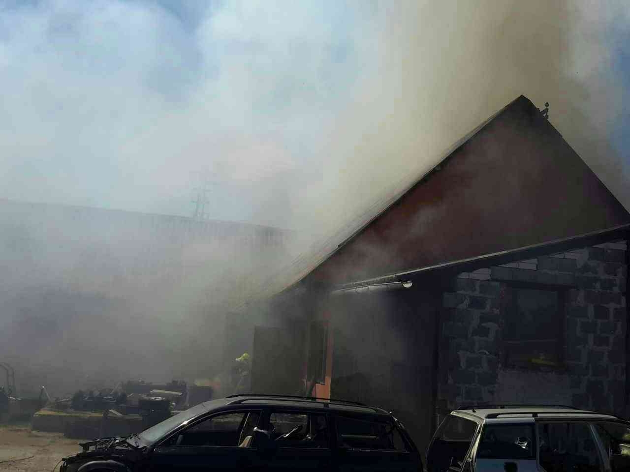 likvidace požáru v Mohelnici zdroj foto: HZS OLK