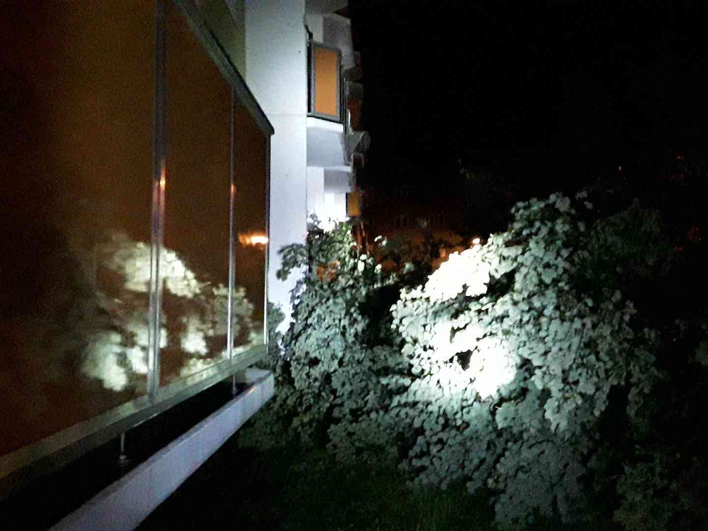 Hasiči v kraji odstraňovali následky nočních bouřek zdroj foto: HZS OLK