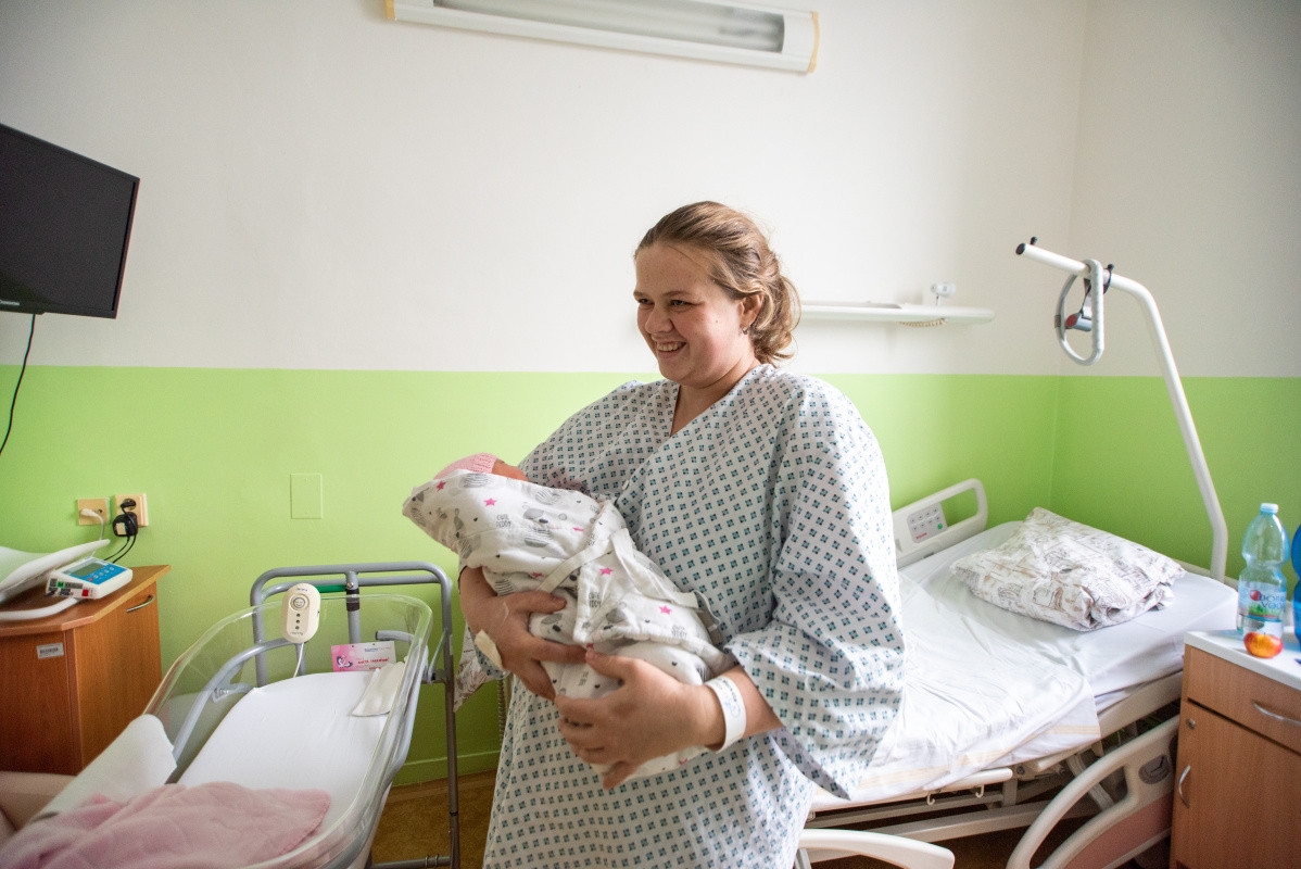 Anetka se narodila v 16.41 ve FN Olomouc zdroj foto: FNOL