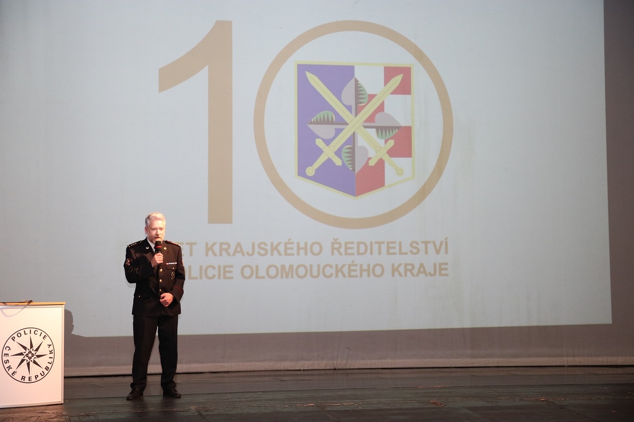 Krajské ředitelství policie Olomouckého kraje oslavilo desáté narozeniny zdroj foto: PČR