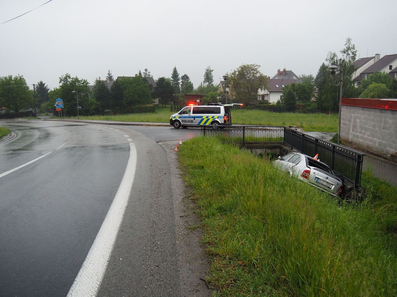 dopravní nehoda v Bludově zdroj foto: PČR
