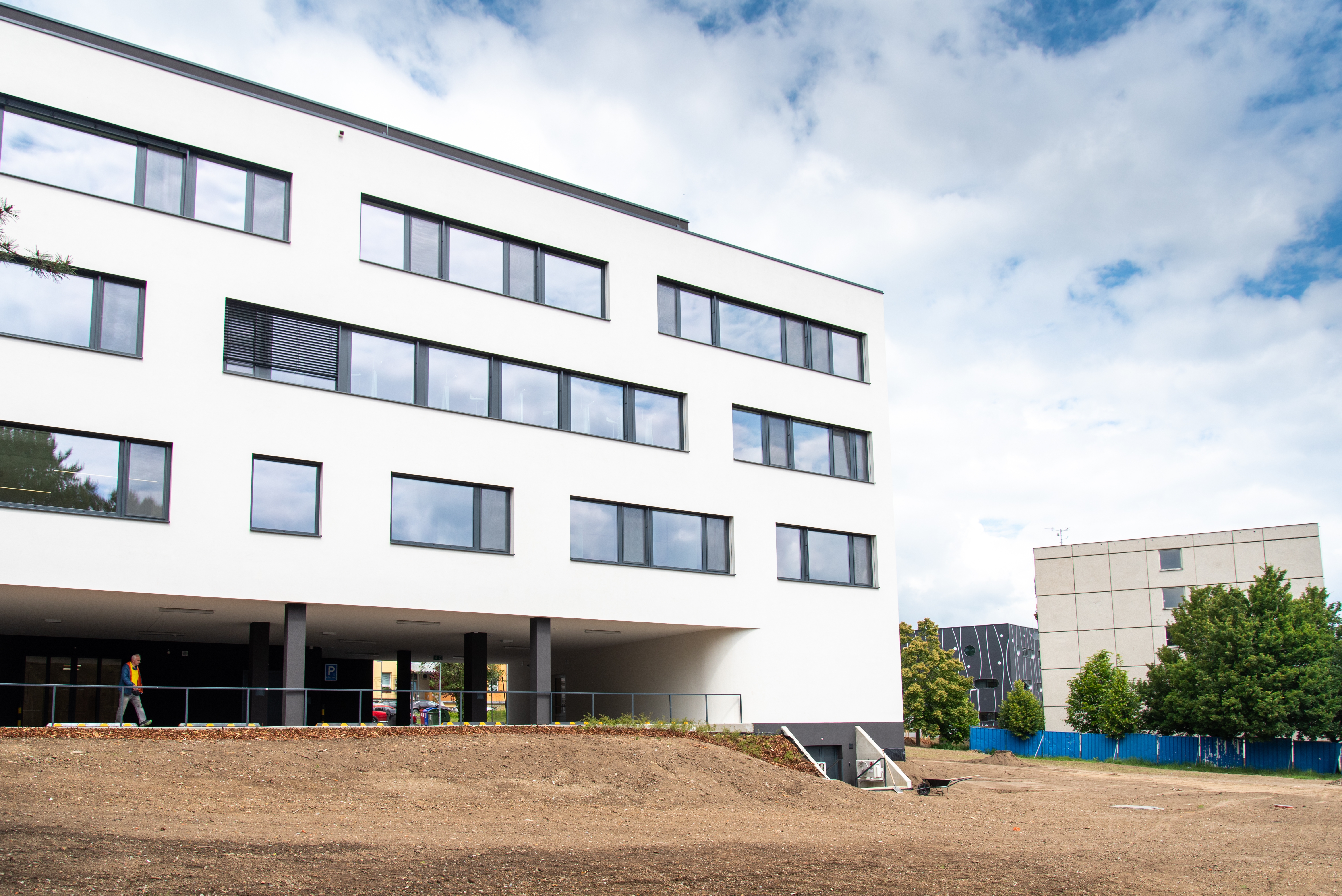 Nový pavilon Hemato-onkologické kliniky FN Olomouc je před dokončením zdroj foto: FNOL