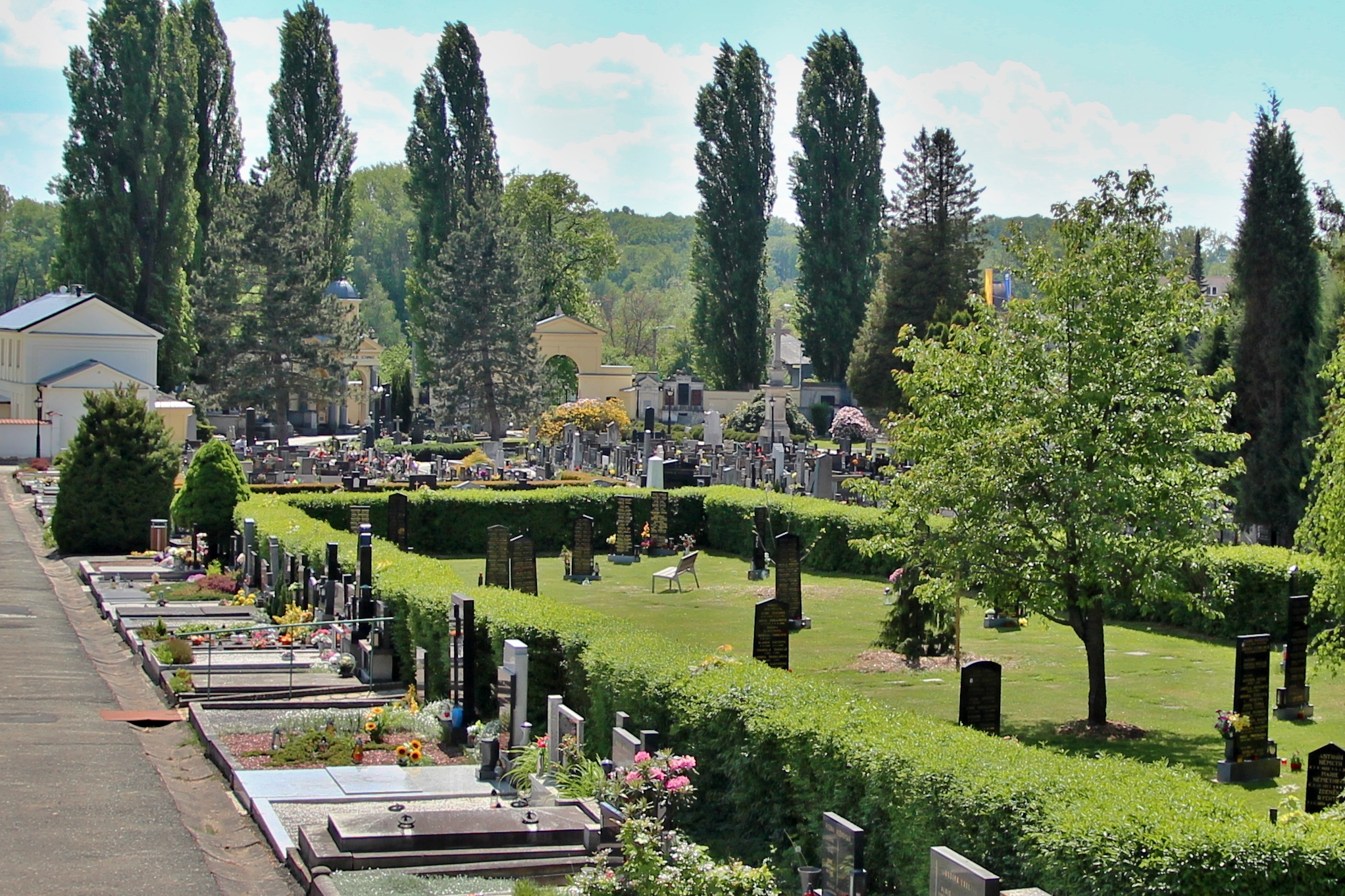 Šumperk - centrální hřbitov foto: archiv sumpersko.net - M. Jeřábek