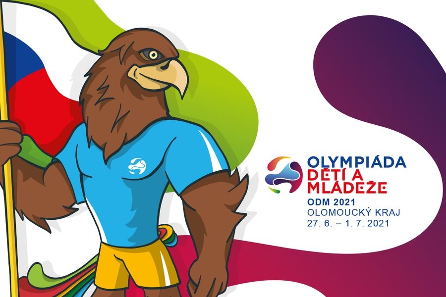 Zdárný průběh olympiády mládeže v Olomouckém kraji ohlídá orel - maskot zdroj: OLK