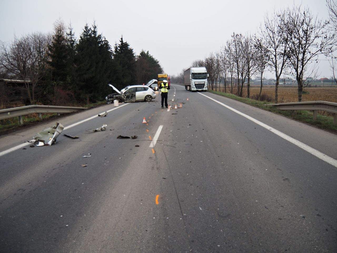 dopravní nehoda na Šumpersku zdroj foto: PČR