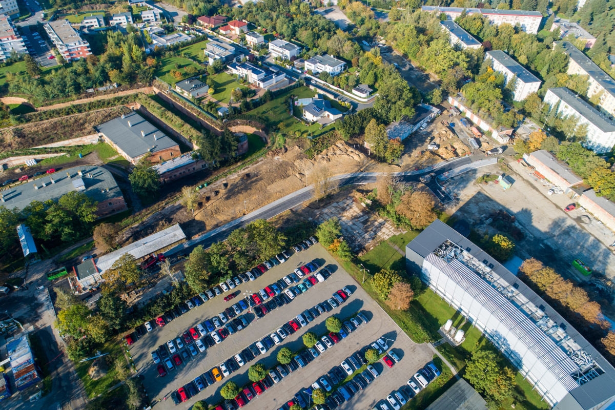 Nový vjezd a parkovací plochy ve FN Olomouc zdroj foto:FNOL